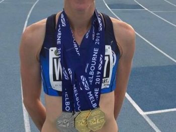 Erin claims 5 medals at National Masters