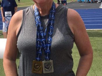 Kerrie wins a host of medals at Australian Masters Games