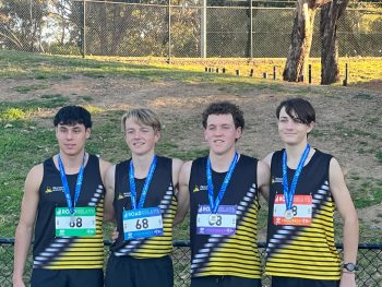 Nowra boys take silver medal at NSW Road Relays